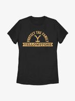 Yellowstone Protect The Family Womens T-Shirt