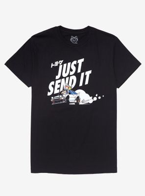 Just Send It Drifting T-Shirt By Shinya