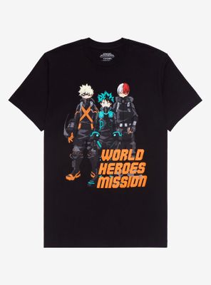 My Hero Academia: World Heroes' Mission Stealth Suits T-Shirt - BoxLunch Exclusive