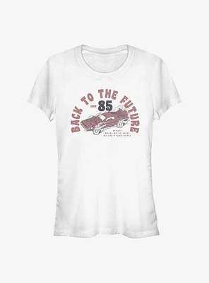 Back To The Future Vintage Logo Since 85 Girls T-Shirt