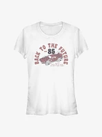 Back To The Future Vintage Logo Since 85 Girls T-Shirt