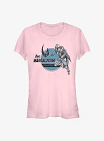 Star Wars The Mandalorian Jetpack More Than I Signed Up For Girls T-Shirt