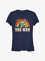 Star Wars The Mandalorian This Is Way Rainbow Girls T-Shirt