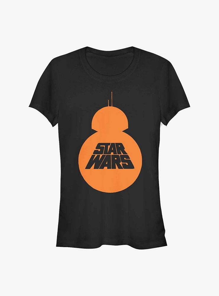 Star Wars BB-8 Pumpkin Girls T-Shirt