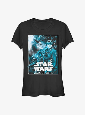 Star Wars Rogue One: A Story Fight For Scarif Girls T-Shirt