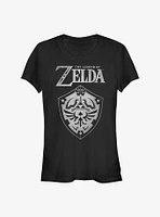 Nintendo Zelda Shield Girls T-Shirt