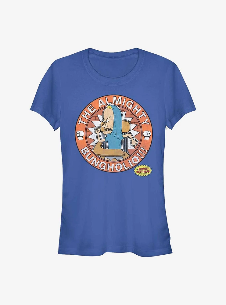 Beavis And Butt-Head Bungholio Desk Girls T-Shirt