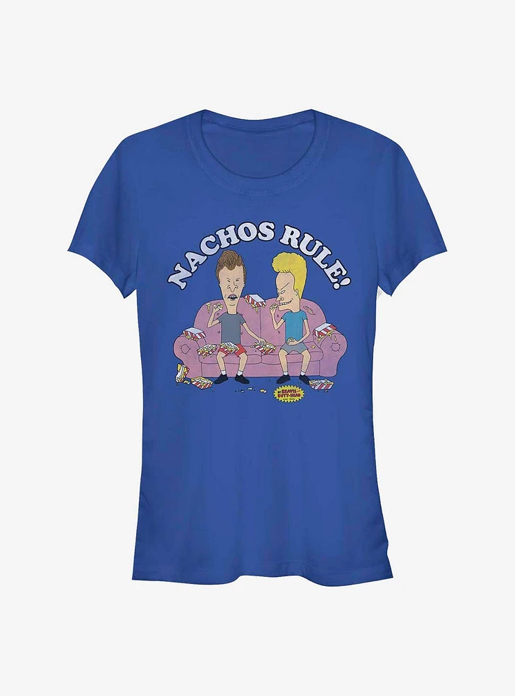 Beavis And Butt-Head More Nachos Girls T-Shirt