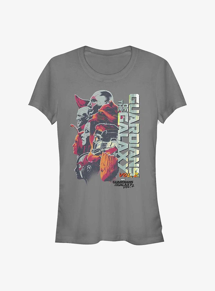 Marvel Guardians Of The Galaxy Cast Profiles Girls T-Shirt