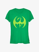 Marvel Iron Fist Logo Girls T-Shirt