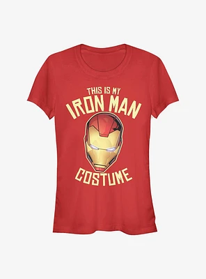 Marvel Iron Man Costume Girls T-Shirt