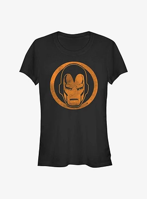 Marvel Iron Man Orange Girls T-Shirt