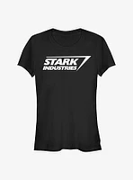 Marvel Iron Man Stark Logo Girls T-Shirt