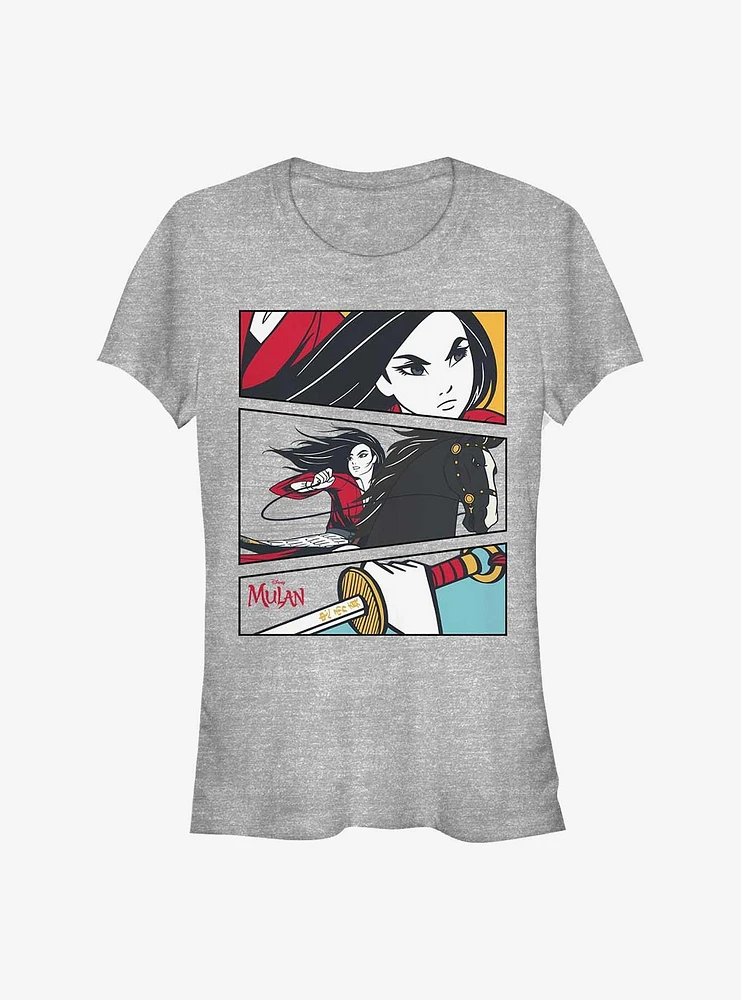 Disney Mulan Action Panels Girls T-Shirt