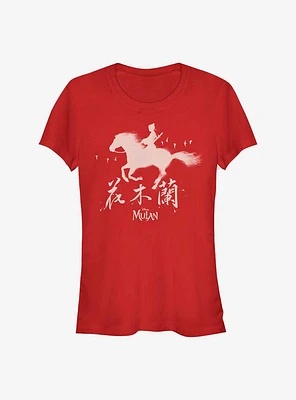 Disney Mulan Sihouette Girls T-Shirt