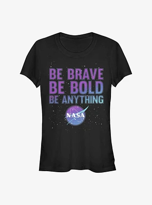 NASA Be Bold Girls T-Shirt