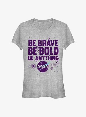 NASA Be Brave Girls T-Shirt