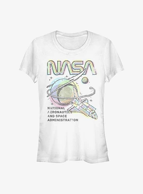 NASA Colorful Girls T-Shirt