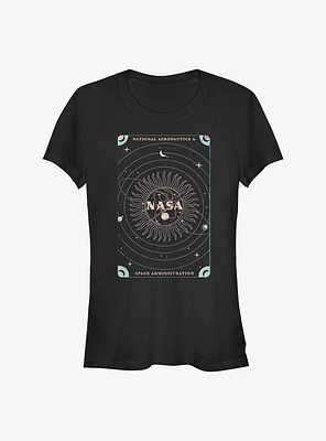 NASA Space Tarot Card Girls T-Shirt