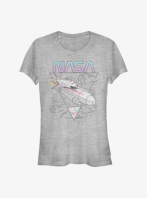 NASA Pastel Flight Girls T-Shirt