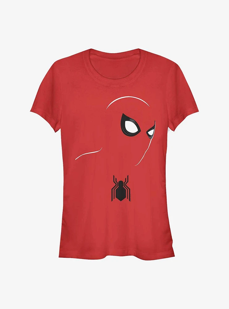 Marvel Spider-Man Spidey Face Girls T-Shirt