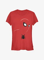 Marvel Spider-Man Spidey Face Girls T-Shirt
