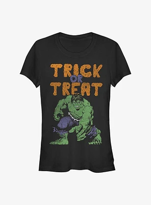 Marvel The Hulk Treats Girls T-Shirt
