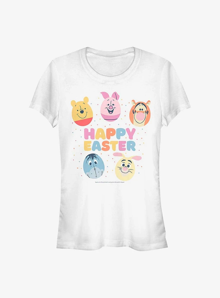 Disney Winnie The Pooh Happy Easter! Egg Pals Girls T-Shirt
