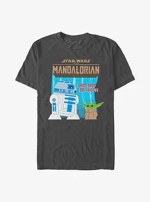 Star Wars The Mandalorian Child & R2-D2 T-Shirt
