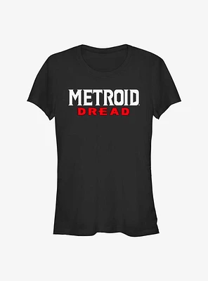 Nintendo Metroid Dread Logo Girls T-Shirt