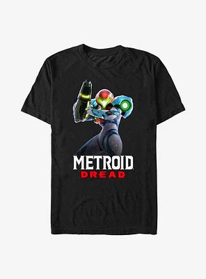 Nintendo Metroid Dread Glitch Poster T-Shirt