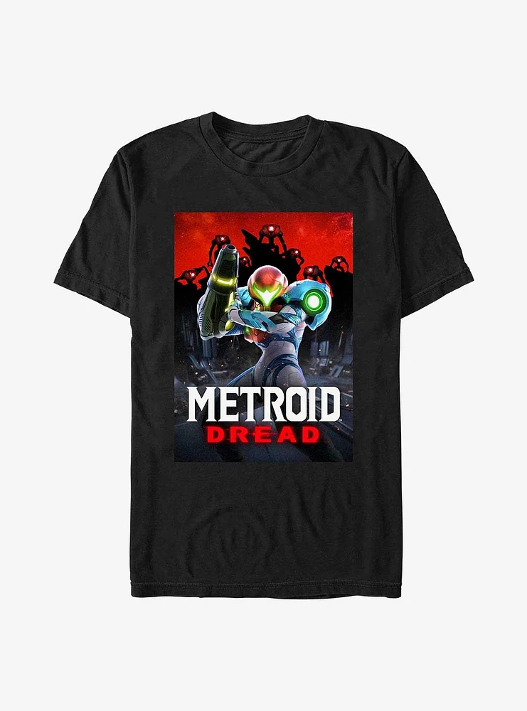 Nintendo Metroid Dread Poster T-Shirt