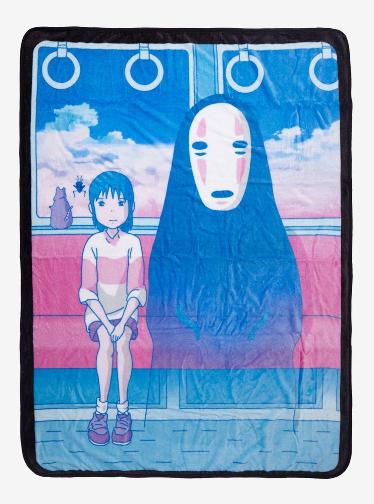 Hot Topic Studio Ghibli Spirited Away Train Ride Throw Blanket |  Connecticut Post Mall