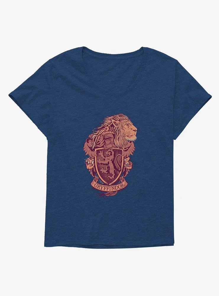 Harry Potter Gryffindor Shield Girls T-Shirt Plus