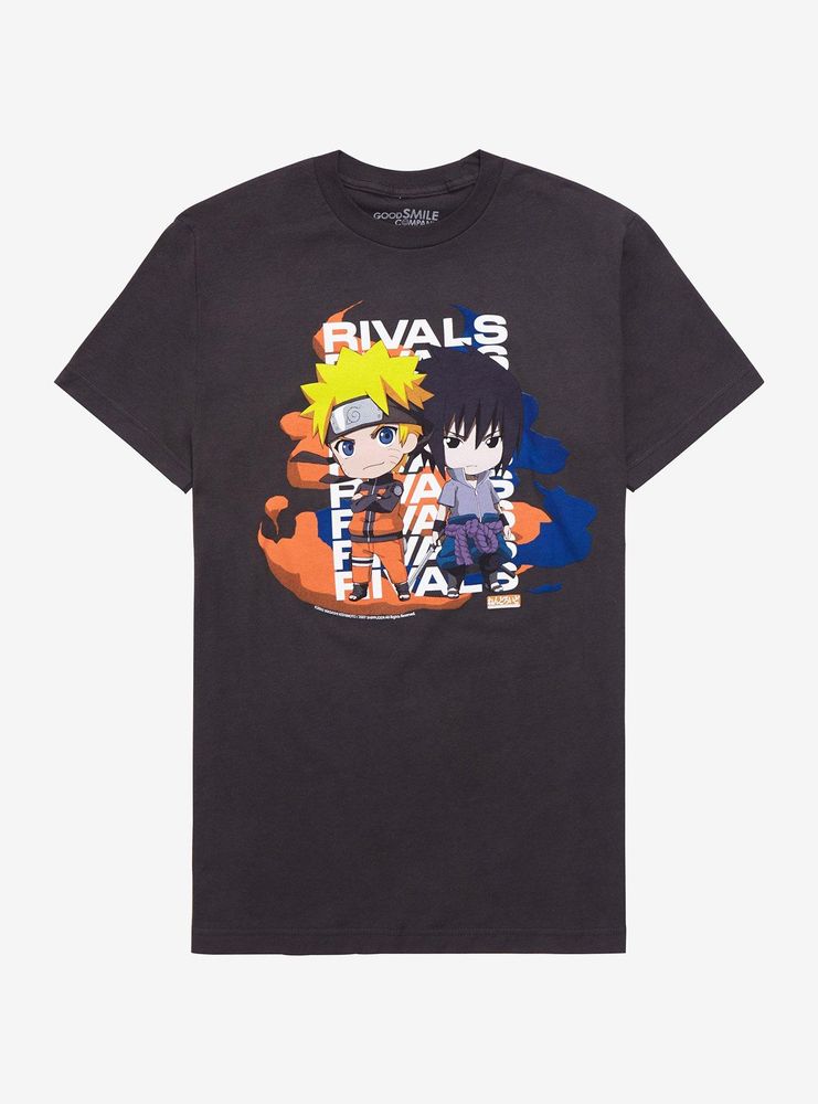 Naruto Shippuden Nendoroid Naruto & Sasuke T-Shirt