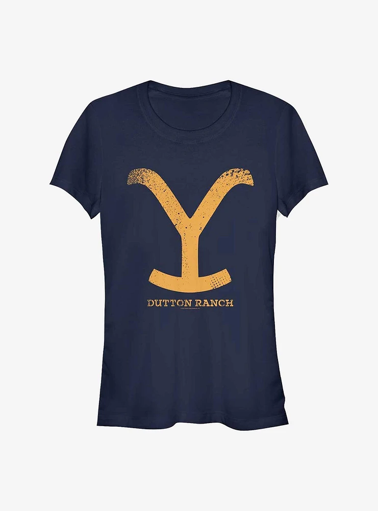 Yellowstone Dutton Ranch Symbol Girls T-Shirt