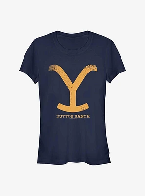 Yellowstone Dutton Ranch Symbol Girls T-Shirt