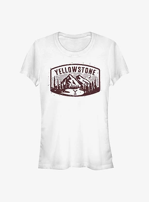 Yellowstone Mountains Girls T-Shirt