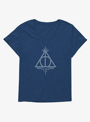 Harry Potter Deathly Hallows Symbol Girls T-Shirt Plus