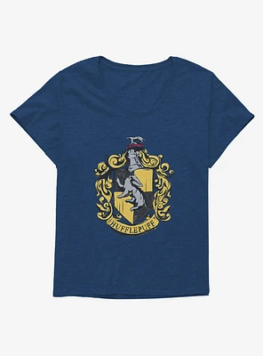 Harry Potter Hufflepuff Pastel Girls T-Shirt Plus