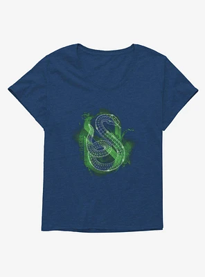 Harry Potter Slytherin Spray Girls T-Shirt Plus
