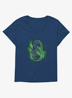 Harry Potter Slytherin Spray Girls T-Shirt Plus