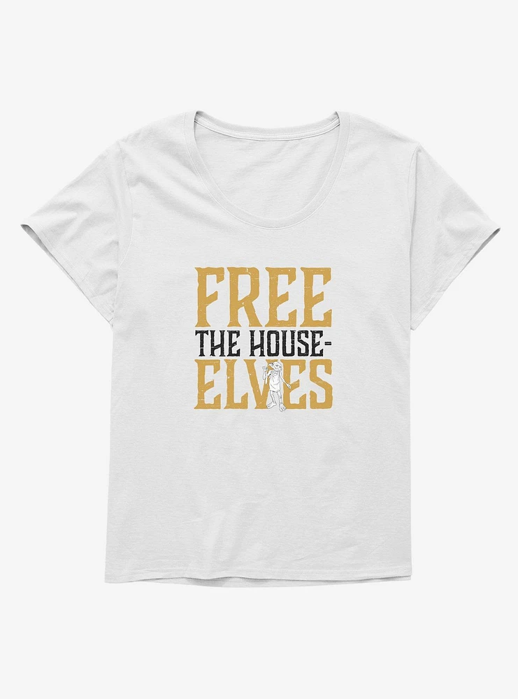 Harry Potter Free The House-Elves Girls T-Shirt Plus