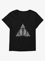 Harry Potter Deathly Hallows Horcux Fill Girls T-Shirt Plus