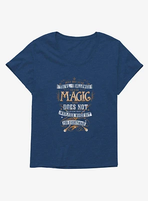 Harry Potter Whip your Wands Out Girls T-Shirt Plus