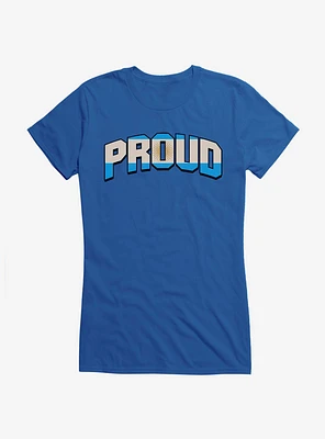 Argentinian Flag Pride Girls T-Shirt