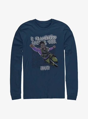 What If?? Erik Killmonger Army Brat Long-Sleeve T-Shirt