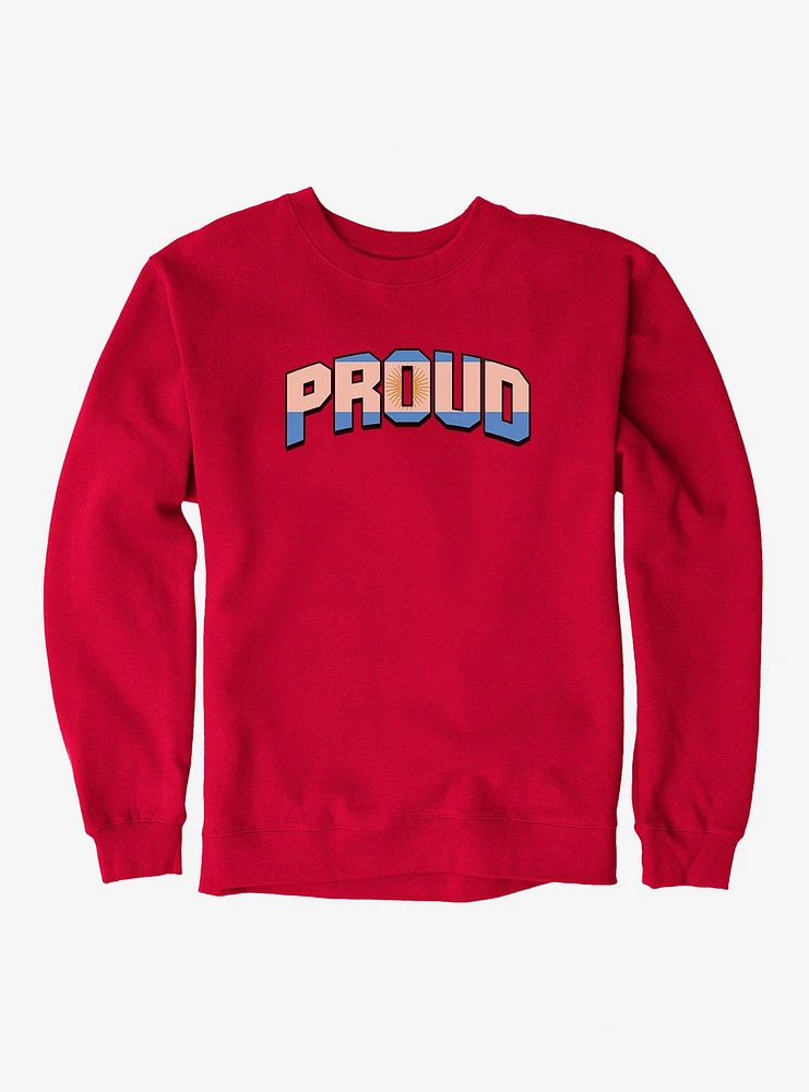 Argentinian Flag Pride Sweatshirt