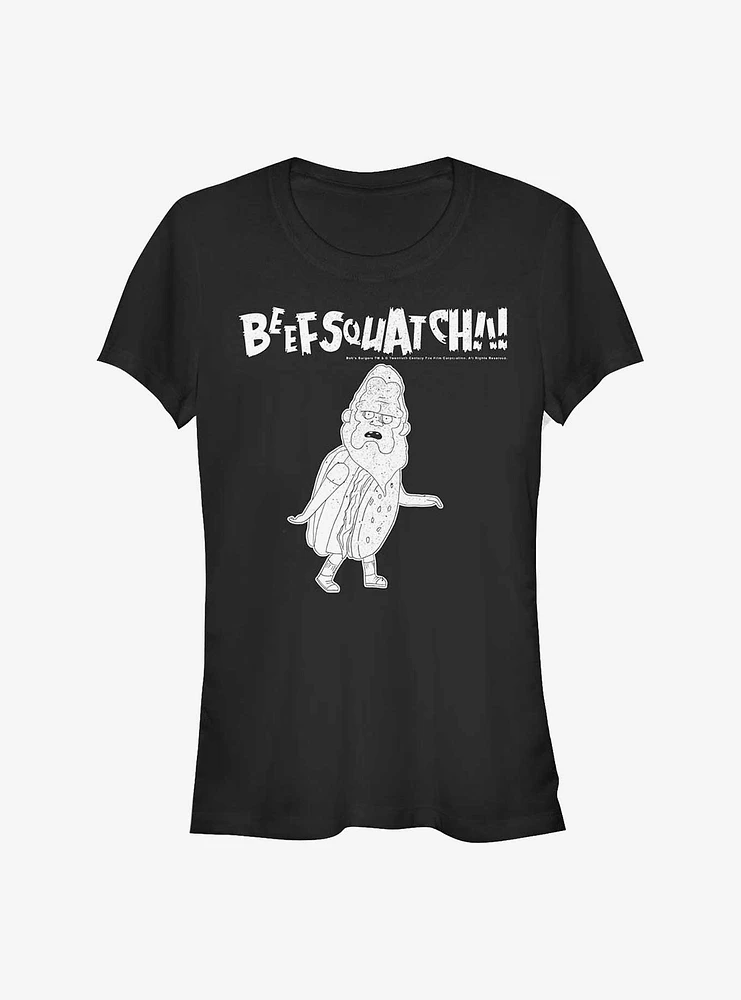 Bob's Burgers Beefsquatch Roams Girls T-Shirt