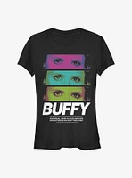 Buffy The Vampire Slayer Stack Girls T-Shirt